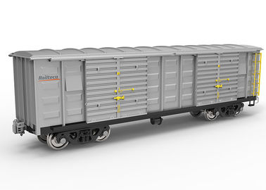 覆われた柵の貨物ワゴン、列車の貨物車64mの³の容積容量