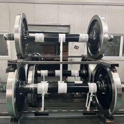 車両用 1000mm 鉄道車輪セット 22.9T 軸積荷車輪セット