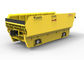 黄色い柵の貨物ワゴン、運送鉱山の鉱石のための20mの³鉱山の軌道車