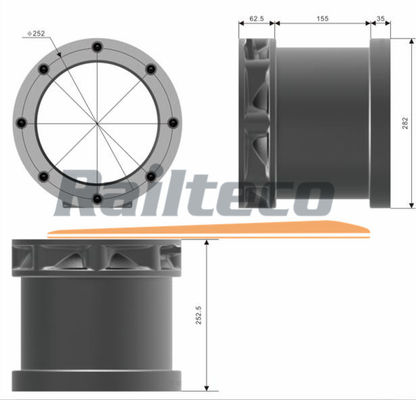 Y32MS 鉄道台車車軸箱